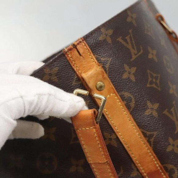 LOUIS VUITTON Monogram Sac Shopping Tote Bag - Picture 7 of 14